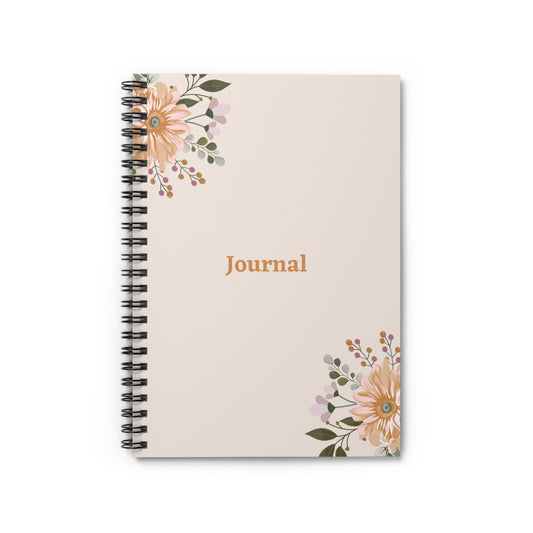 Journal Spiral Notebook - Ruled Line