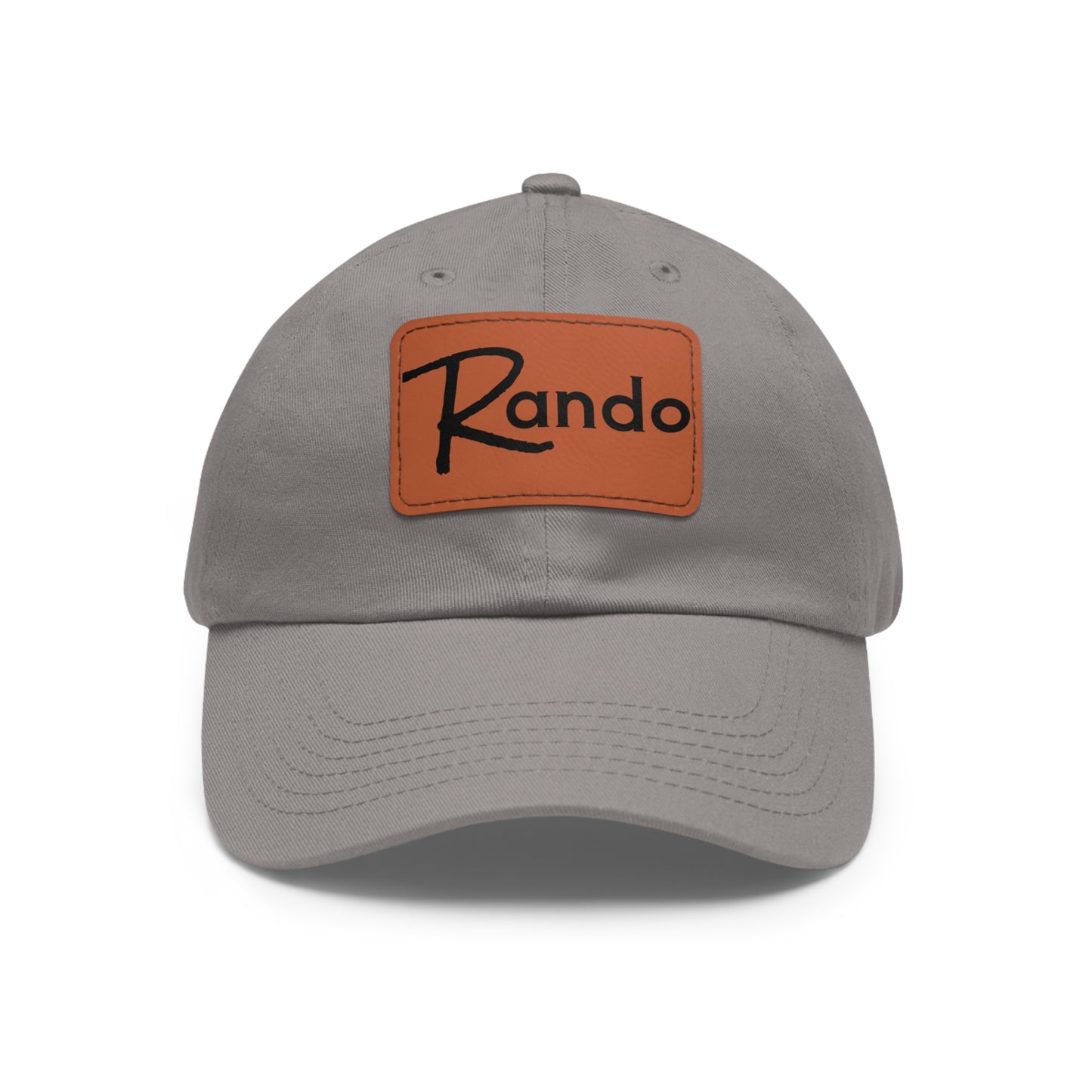 Rando Hat with Leather Patch (Rectangle)