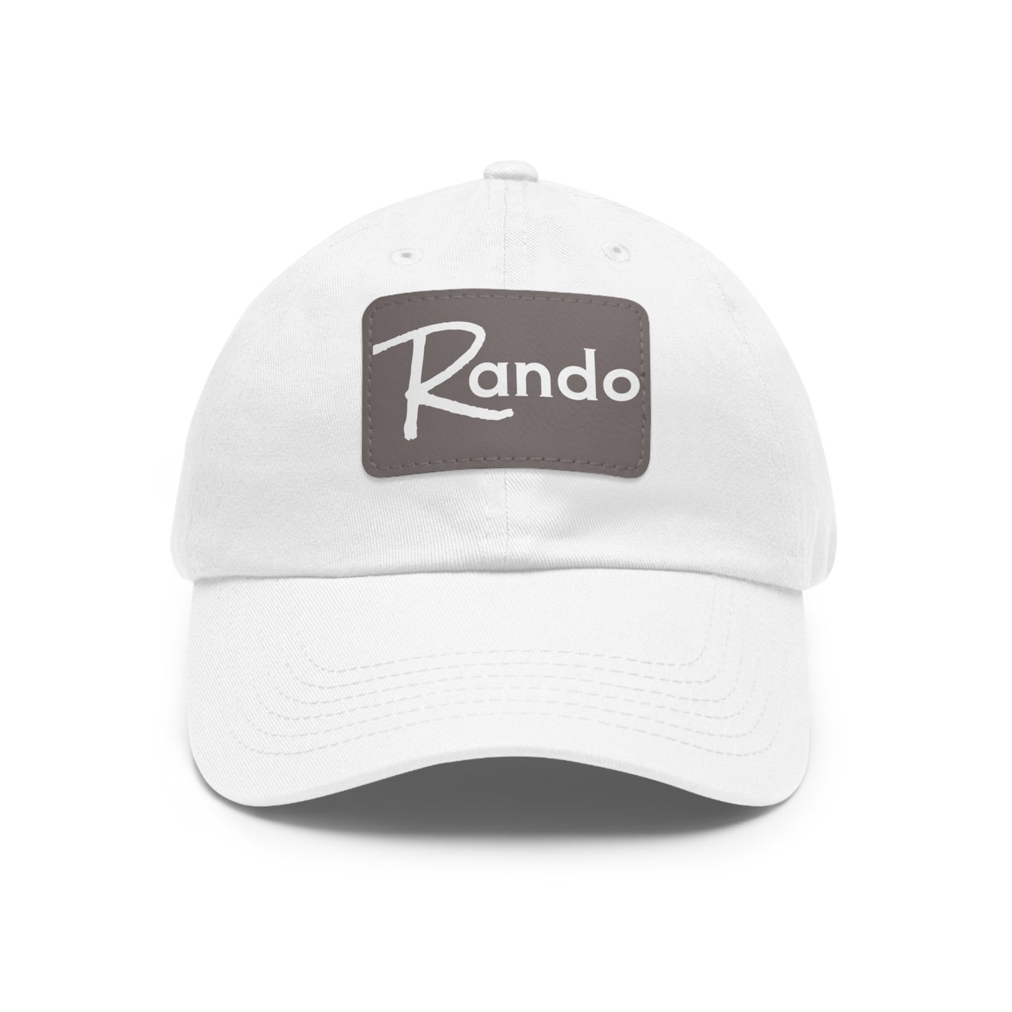 Rando Hat with Leather Patch (Rectangle)