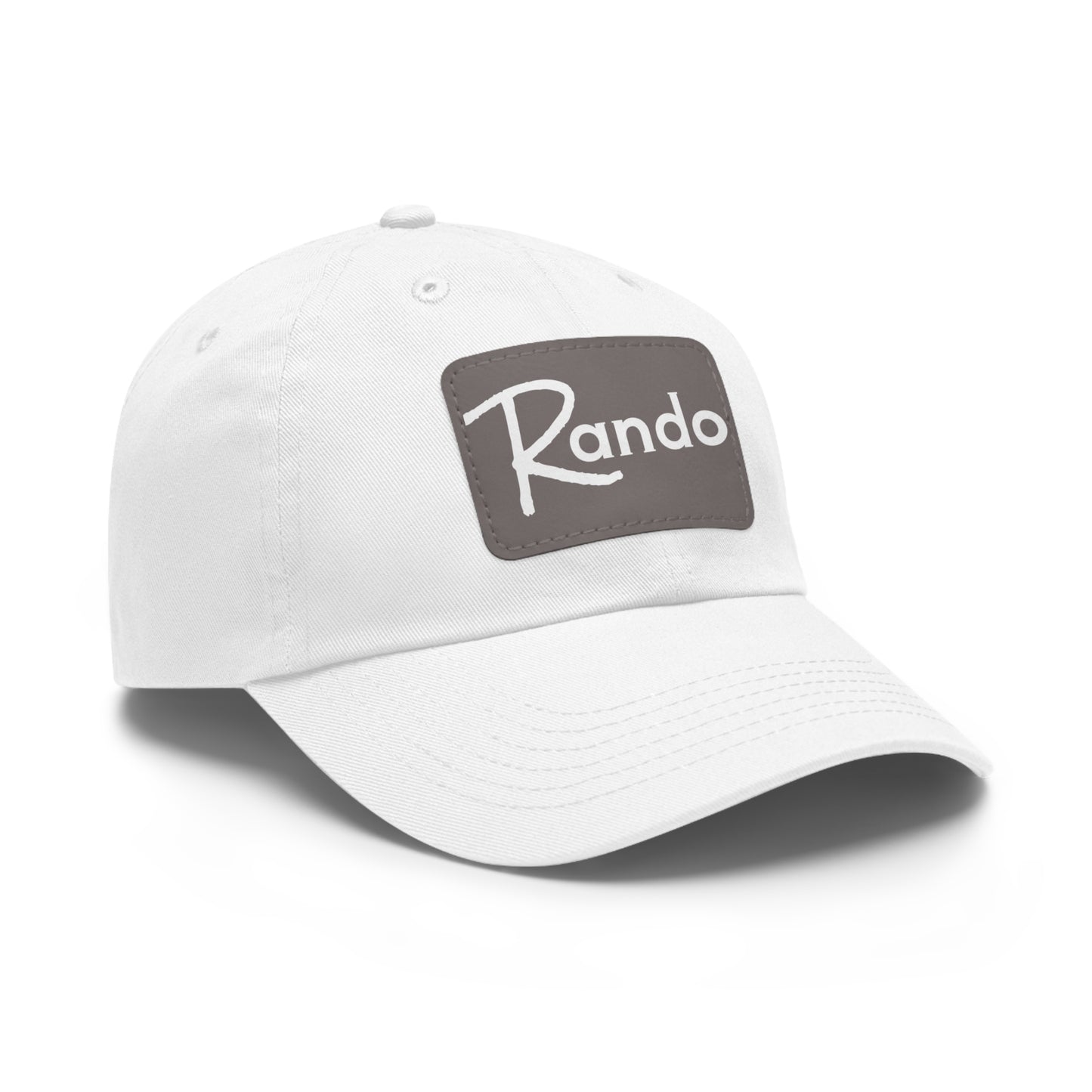 Rando Hat with Leather Patch (Rectangle)