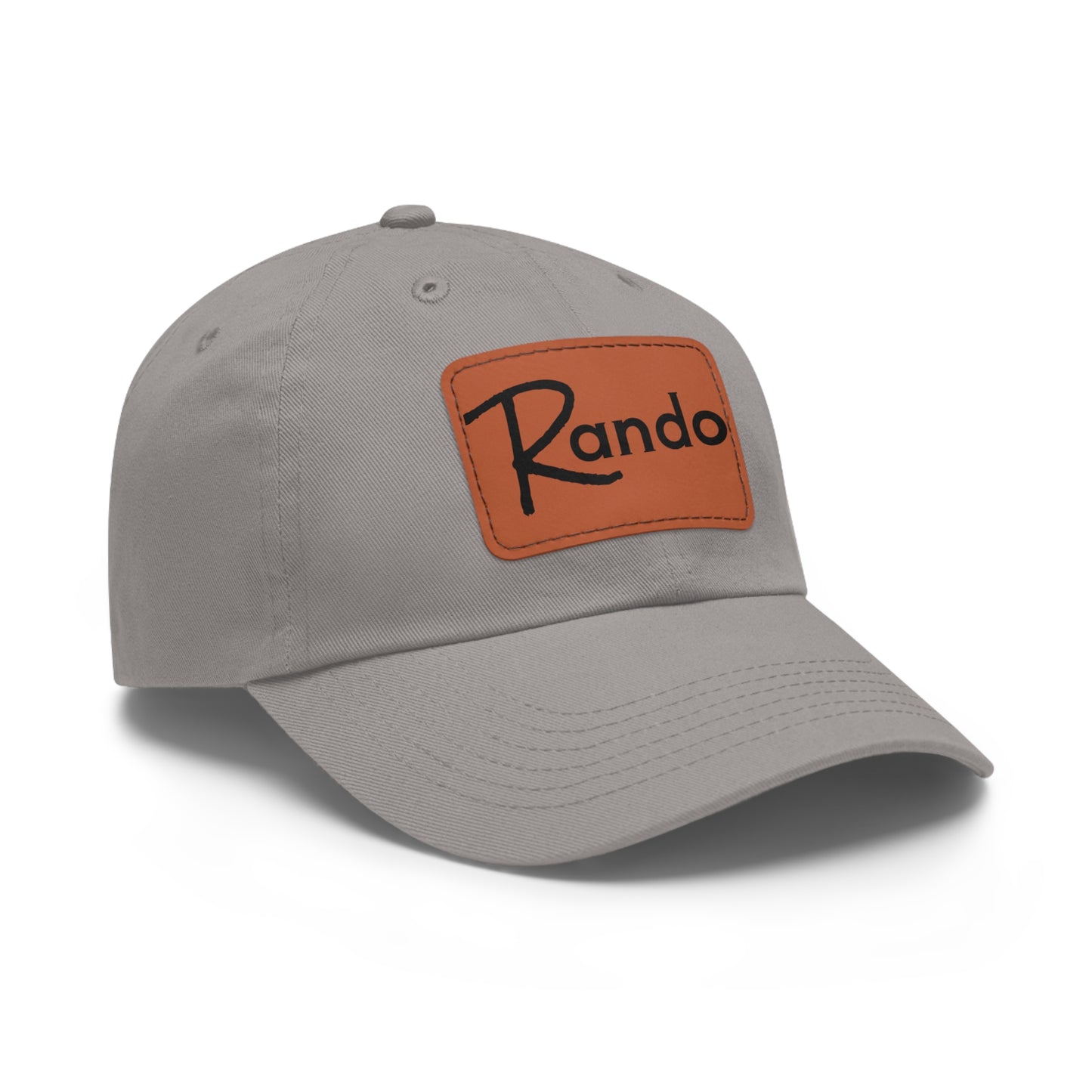 Rando Hat with Leather Patch (Rectangle)